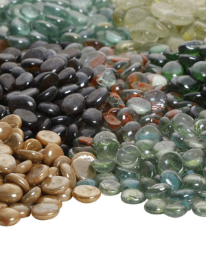 Mix glass pebbles resize