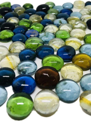 Multi glass pebbles resize